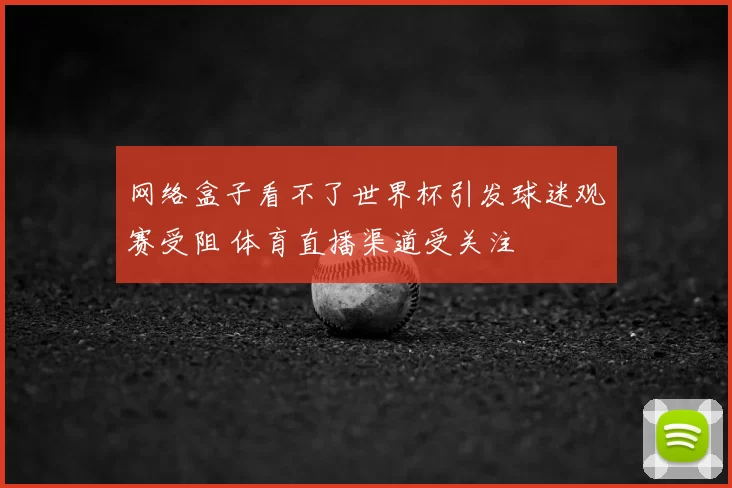 网络盒子看不了世界杯引发球迷观赛受阻 体育直播渠道受关注